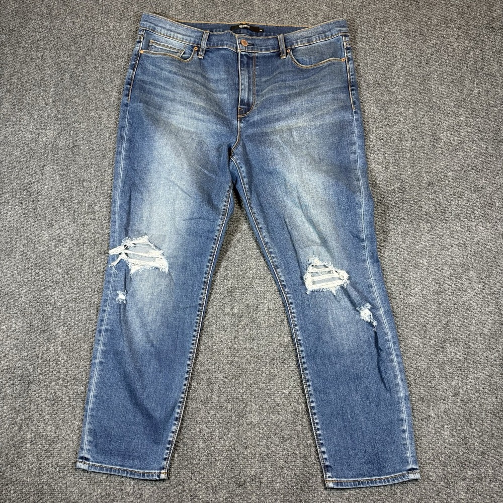 Hudson Jeans Women's Size 33 Blue High-Rise "Tally Skinny" Denim Stretch